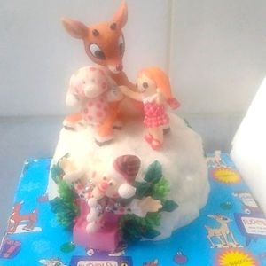 Rudolph Figure Music Box